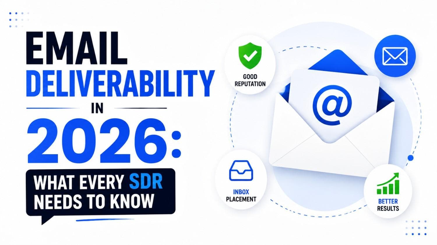 Email Deliverability in 2026: What Every SDR Needs to Know